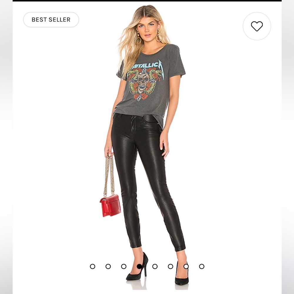 BLANKNYC x Revolve Black Vegan Leather The Bond Pant women’s 29